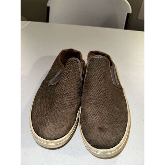 Sofft Somers Slip On Sneaker Mule Women's 10M Snake Print Leather Comfort Shoe - Picture 4 of 5